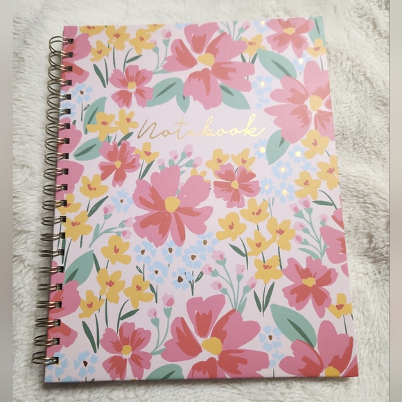 Floral Spiral Notebook NWT - Picture 1 of 4